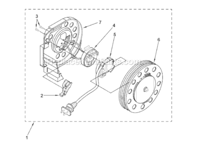 Page F Diagram and Parts List for MC-CG983-00  Panasonic Upright Vacuum