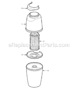 Page D Diagram and Parts List for MC-E4055-00  Panasonic Upright Vacuum