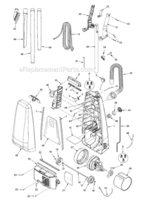 Part Location Diagram of AC09FBYLZC0F Panasonic Motor Case