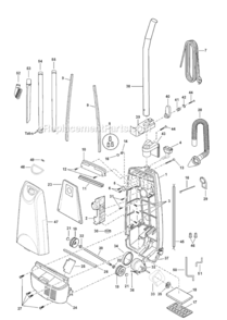 Part Location Diagram of AC01DDEVZV07 Panasonic Latch