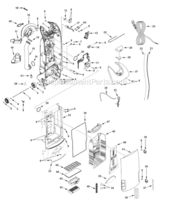 Part Location Diagram of AC13ECRCZ000 Panasonic Nut (Nozzle Spring)