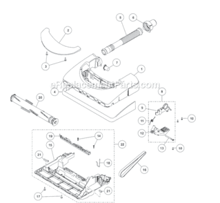 Part Location Diagram of AC10AAGZZV07 Panasonic GUARD