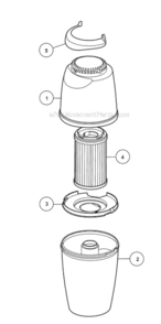 Part Location Diagram of AC64BBXZZV07 Panasonic Handle