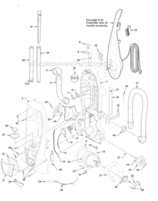 Part Location Diagram of AC92FBSKZ000 Panasonic Fan Motor