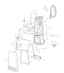Part Location Diagram of AC98MRFZ000 Panasonic Indicator