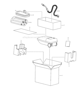 Part Location Diagram of AC94PAMFZV06 Panasonic Hose