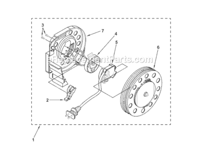 Page D Diagram and Parts List for MC-V9658-00  Panasonic Upright Vacuum