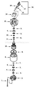 Part Location Diagram of 534225120 Paramount Armature