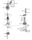 Page B Diagram and Parts List for 950C-00  Paramount Edger