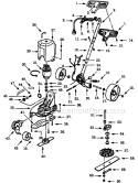 Page A Diagram and Parts List for 990-00  Paramount Edger