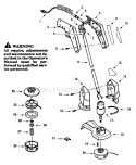 Page A Diagram and Parts List for CT90-00  Paramount Trimmer