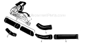 Page C Diagram and Parts List for GB151C  Paramount Leaf Blower / Vacuum