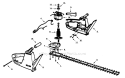 Page A Diagram and Parts List for HT1950  Paramount Hedge Trimmer