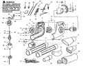 Page A Diagram and Parts List for PB300-01  Paramount Leaf Blower / Vacuum