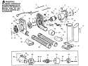 Page A Diagram and Parts List for PB350-01  Paramount Leaf Blower / Vacuum
