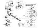 Page B Diagram and Parts List for PHT19  Paramount Hedge Trimmer