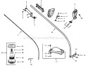 Page B Diagram and Parts List for PLT2145  Paramount Trimmer