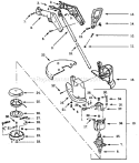 Page A Diagram and Parts List for PT122C-00  Paramount Trimmer
