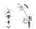 Page A Diagram and Parts List for PT80  Paramount Trimmer