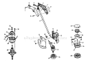 Part Location Diagram of 534826900 Paramount Handle Label