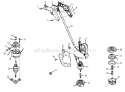 Page A Diagram and Parts List for PT90  Paramount Trimmer