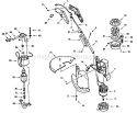 Page A Diagram and Parts List for SK100-00  Paramount Trimmer