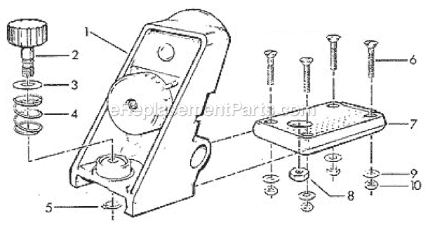 Frame And Mounting Base Diagram and Parts List for 600SERIES  Penn Conventional Reels