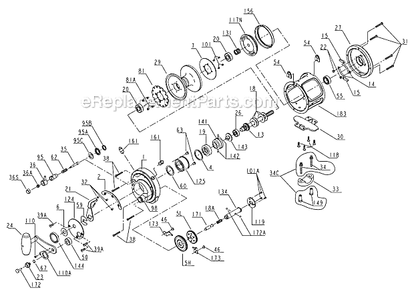 Part Location Diagram of 1184103 Penn Lock Ring