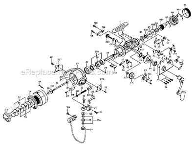 Part Location Diagram of 1182955 Penn Line Roller Ball Bearing