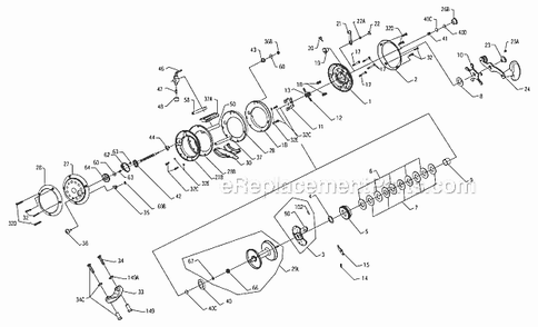Part Location Diagram of 168-TANI Penn 168-Tani Heavy Duty Penn Handl