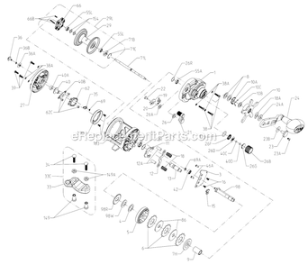 Page A Diagram and Parts List for FTH15  Penn Conventional Reels