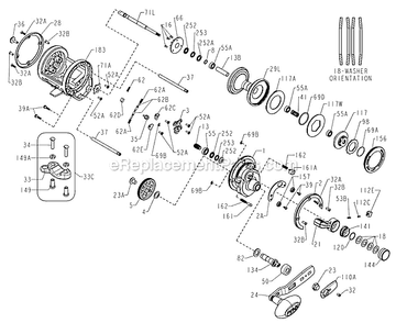Part Location Diagram of 1183848 Penn Spring Drag Knob Click