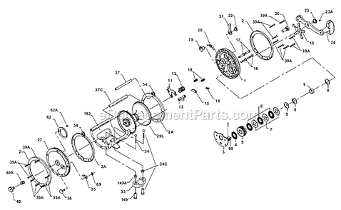 Part Location Diagram of 1288917 Penn Eccentric Spring