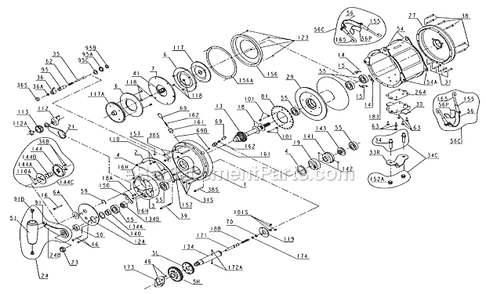 Part Location Diagram of 1184022 Penn Click Spring