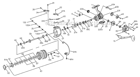 Part Location Diagram of 1211631 Penn Bearing Cover Assembly
