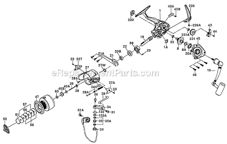 Part Location Diagram of 1182881 Penn Pivot Arm