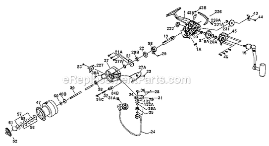 Part Location Diagram of 1245795 Penn Retaining Ring