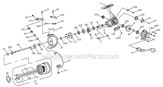 Part Location Diagram of 1191670 Penn Line Roller
