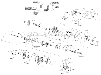 Part Location Diagram of 1339941 Penn Handle Assembly