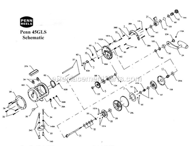 Part Location Diagram of 110-60 Penn Handle Lock Screw