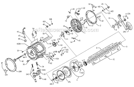 Part Location Diagram of 1183625 Penn Pawl