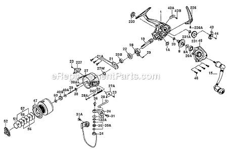 Part Location Diagram of 132A2000CV Penn Line Roller Washer