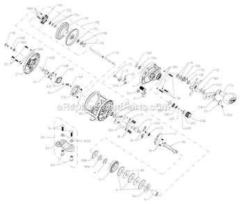 Part Location Diagram of 1242829 Penn Frame Assembly