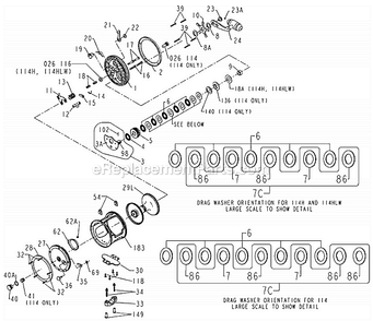 Part Location Diagram of 1182915 Penn Click Tongue