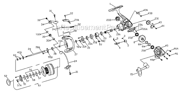 Part Location Diagram of 1191017 Penn Main Gear
