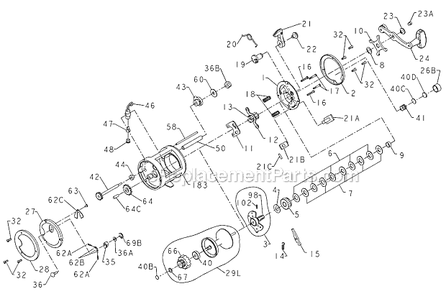 Part Location Diagram of 1183308 Penn Metal Thrust Washer
