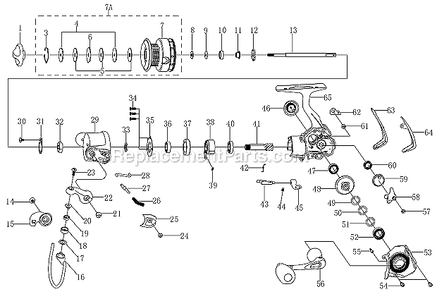 Part Location Diagram of 1262623 Pflueger Stop Ring