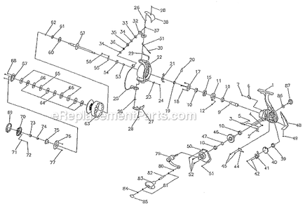 Page A Diagram and Parts List for 6760  Pflueger Spinning Reels
