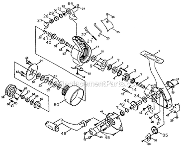 Part Location Diagram of 1146212 Shakespeare Cover Screw