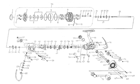 Part Location Diagram of 1216532 Pflueger Screw